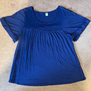 Old Navy Dark Blue Blouse